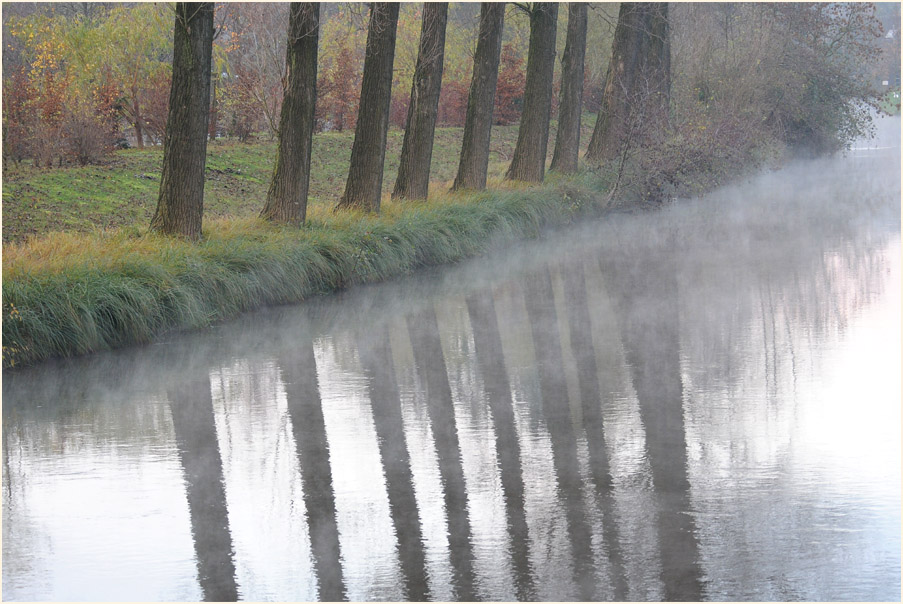 An der Erft bei Neuss im Winter