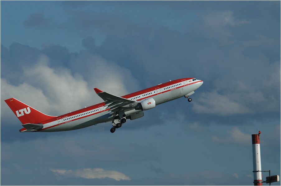 Start am Flughafen D&uuml;sseldorf