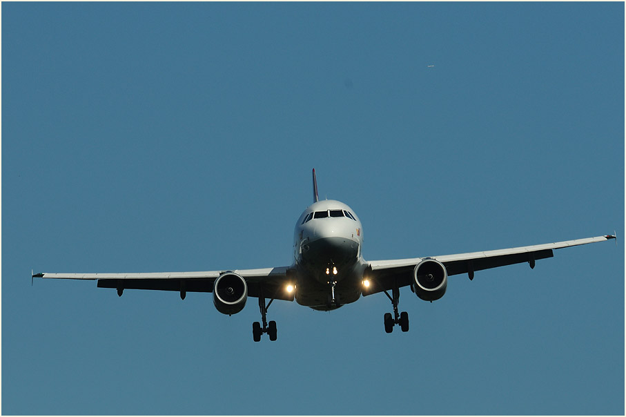 Flugzeuganflug im Herfeld, Wahner Heide