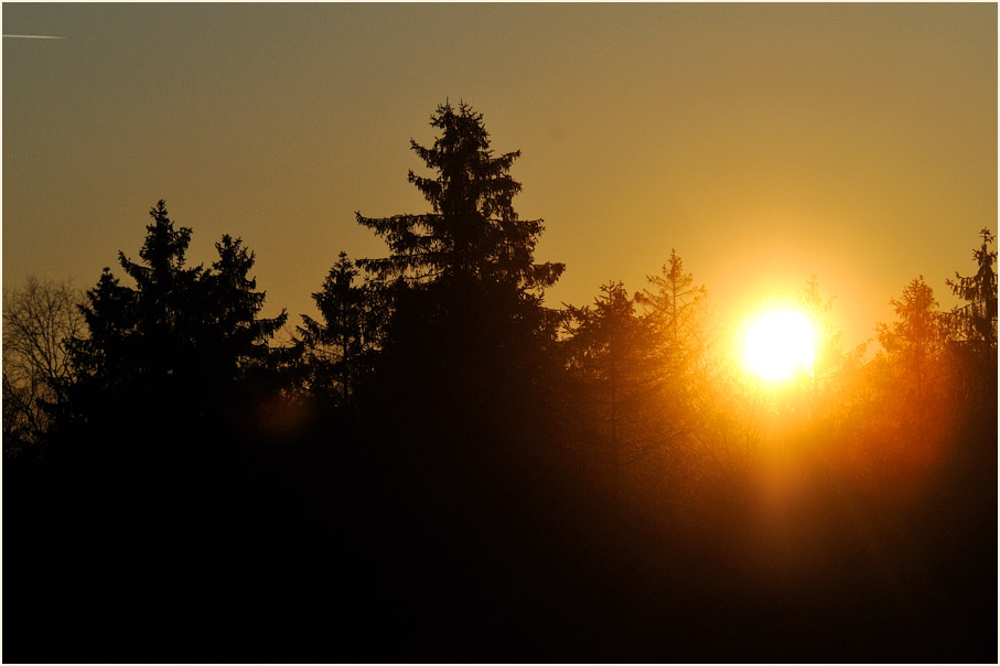 Sonnenuntergang Mecklenbruch Hochsolling