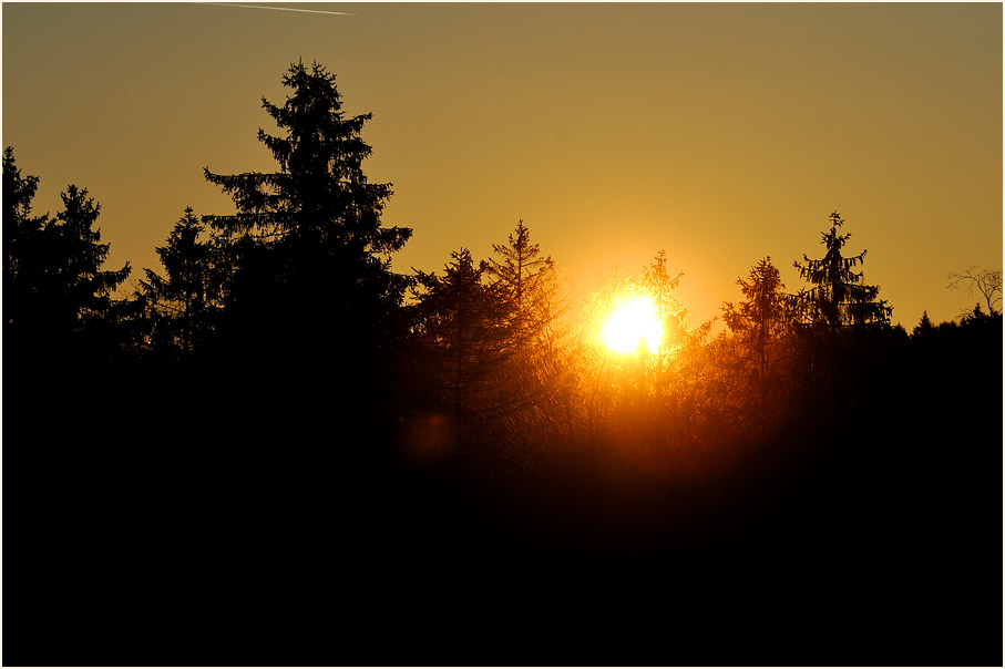Sonnenuntergang Mecklenbruch Hochsolling