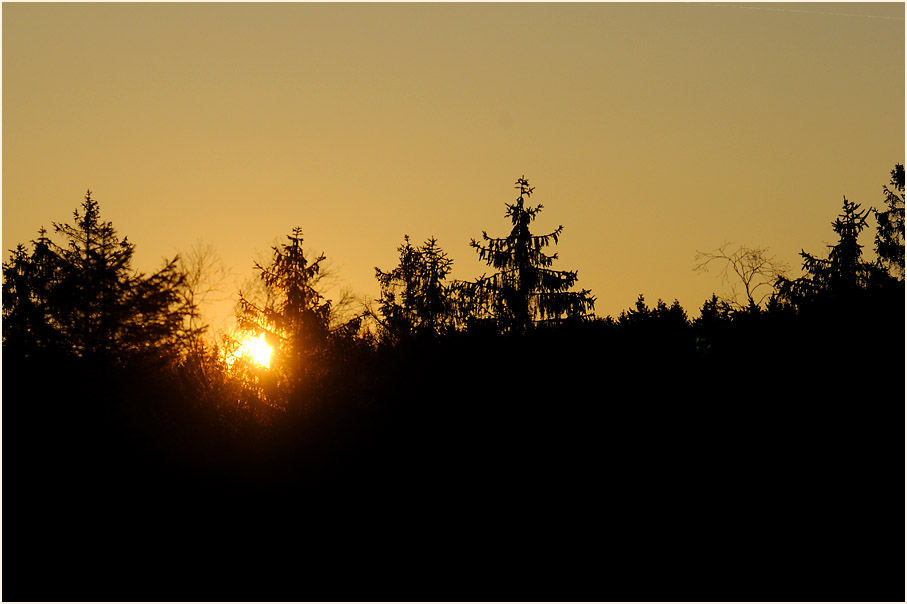 Sonnenuntergang Mecklenbruch Hochsolling